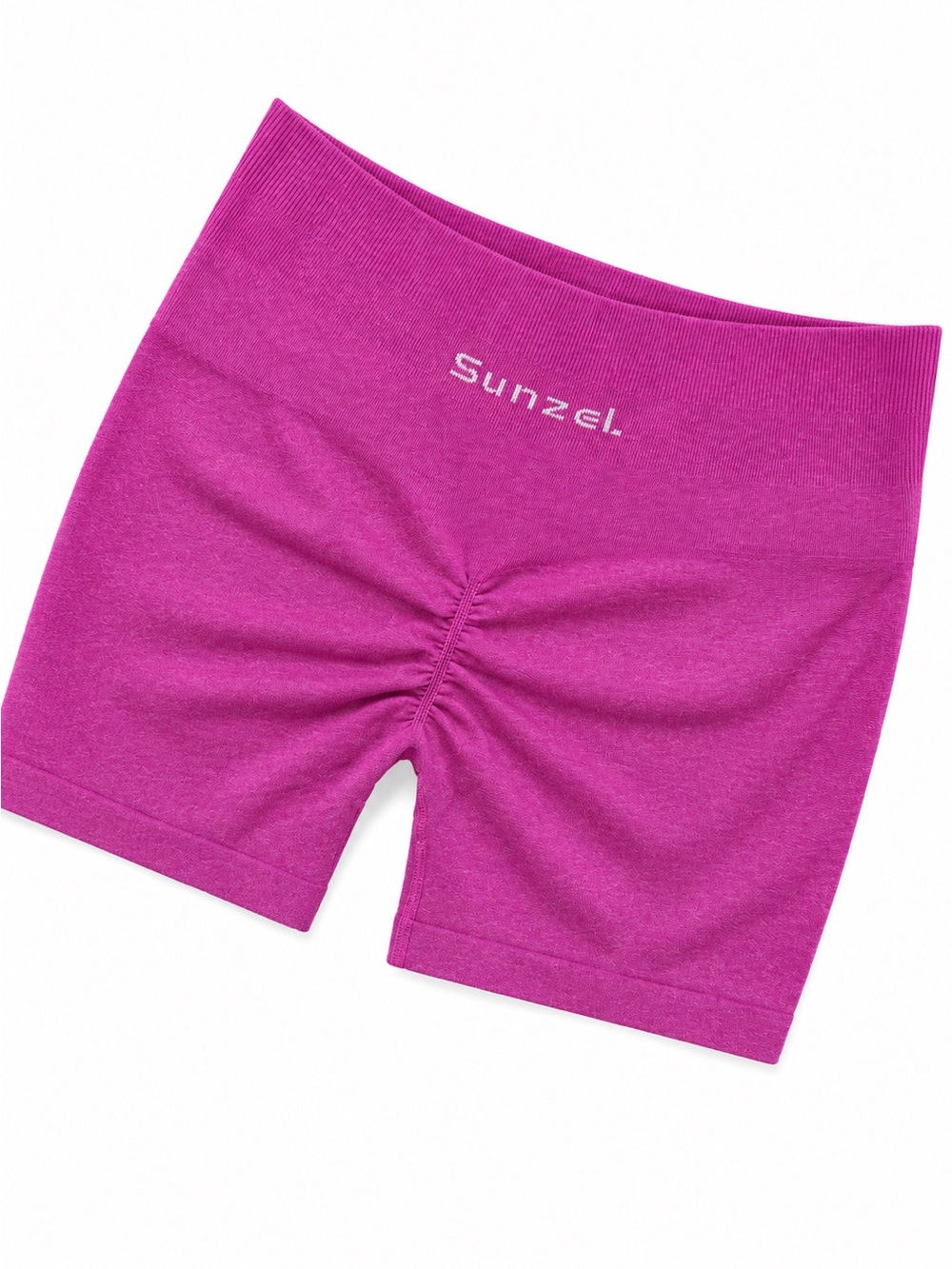Sunzel Scrunch Butt Biker Shorts workout pink size M
